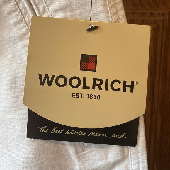 Woolrich Women’s Vintage Montevallo Bermuda Shorts White Size 14 New with Tags - Picture 2 of 12